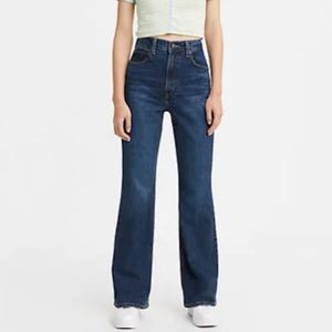 Levi's Premium 70's High Rise Flare Women's Jeans - Sonoma Train 27 x 32